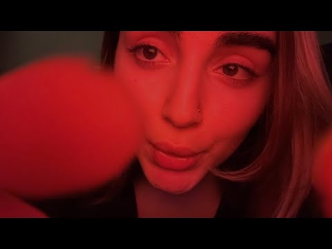 lofi ASMR Tracing Your Face & ENERGY PLUCKING (soft spoken)