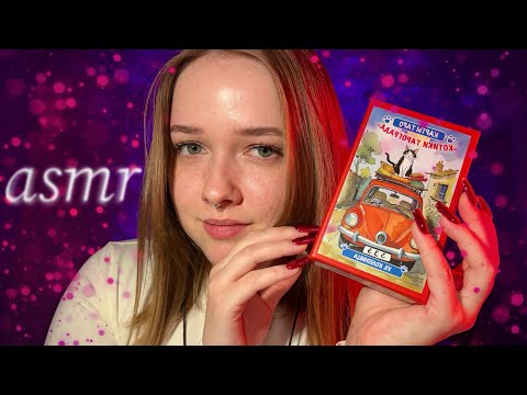 ASMR | обзор новой колоды и раскладики 😋