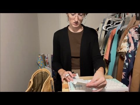 ASMR Cozy Thrift Store Roleplay (soft spoken)