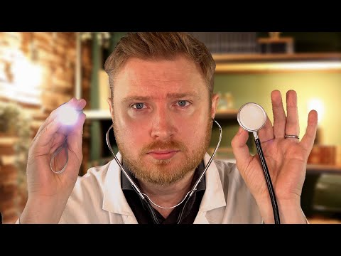 ASMR -  Comprehensive Cranial Nerve Examination Roleplay (Word Association, Follow The Light)