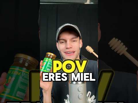 POV ERES MIEL Y TE COMO #asmr #shorts #comedia