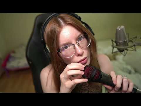 ASMR Scratching Your Brain + Mouth Sounds