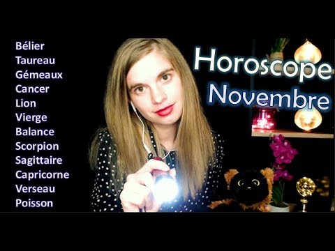 [ASMR français] Horoscope novembre - mot déclencheur, multidéclencheur, pour dormir