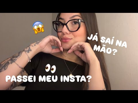 ASMR caseirinho fatos sobre mim