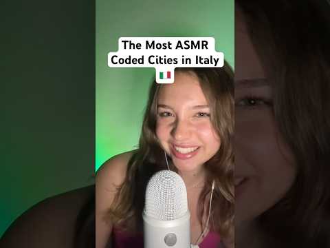Which Italian City Deserves #1? 🇮🇹 ASMR #asmr