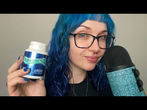 ASMR The BEST Close Gum Chewing