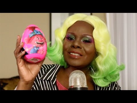 Easter-Egg Troll Candy ASMR Eating Sounds