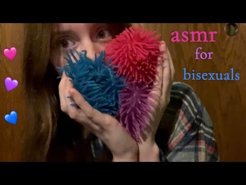 asmr pink, purple, & blue triggers for the bisexuals 🩷💜💙 (lofi)