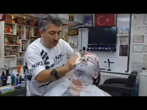HAIR AND BEARD TRIMMING AND MASSAGE WITH MUNUR ONKAN