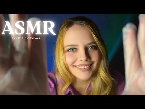 Gentle Care for You 🤍 ASMR Face Massage, Foam & Brushing | No Talking