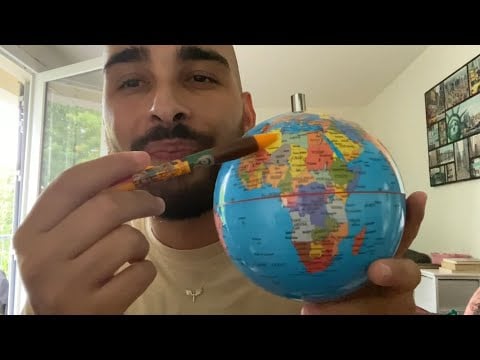 ASMR | TEST DE GÉOGRAPHIE (Version facile)