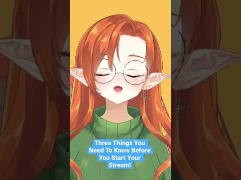 What are some of the things you try to get done before stream? 👀 #vtuber