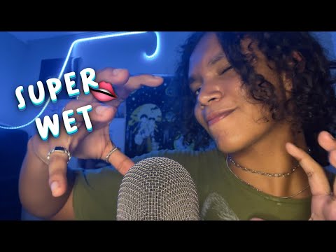 ASMR Wet Mouth Sounds at Sensitivity 700% 🌊