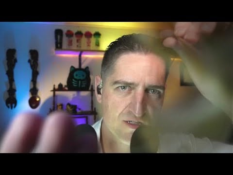 ASMR Face Touching & Ear to Ear Mouth Sounds & Personal Attention ☺️ Calming