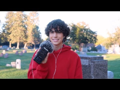 ASMR in The Graveyard 🪦