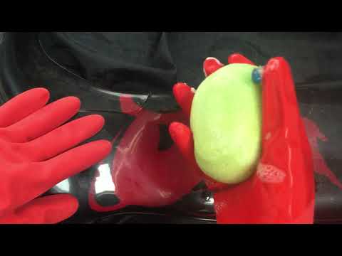 RUBBER GLOVES 💦 SOAPING MY PU$$Y 👀 BOOTS [[ASMR]]