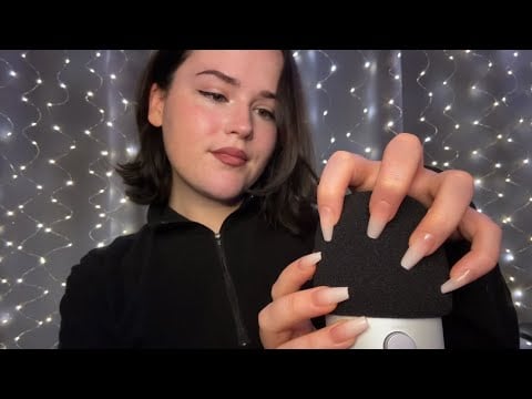 ASMR Mic Triggers for Sleep & Background (1hr, no talking)