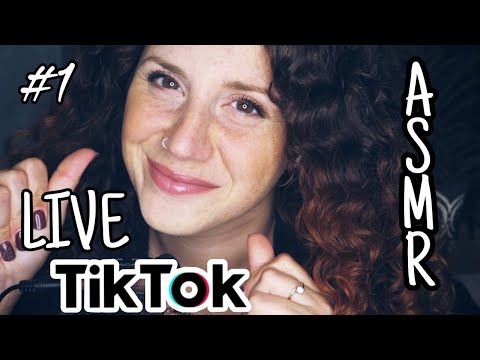 ✳️Live #tiktok ASMR ita: chiacchiere, brushing, hand movements, inaudibile, lipgloss, tapping 💓