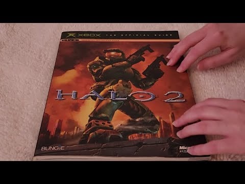 [ASMR] Halo 2: The Official Guide 🎮🌌