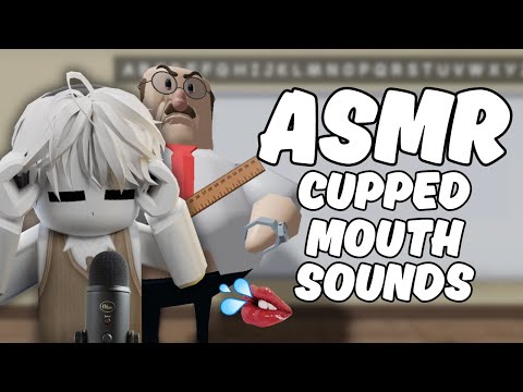 Roblox ASMR ~ Cupped Mouth Sounds At 300% Sensitivity 👄