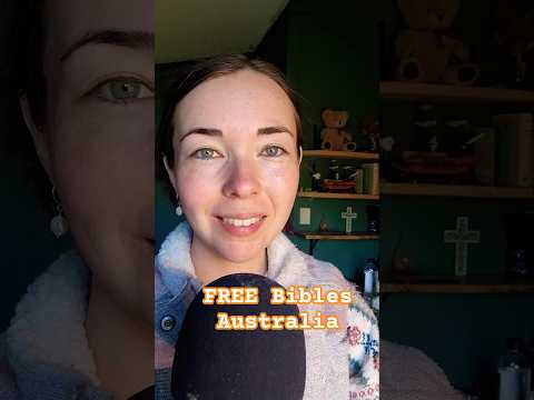 Free Bibles for Australia #christian #asmr #biblerelaxation
