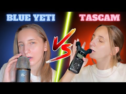 ASMR FR | Blue Yeti VS Tascam 💥 (version inaudible 🫠)