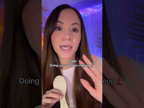Relaxing Wooden Makeup #asmr