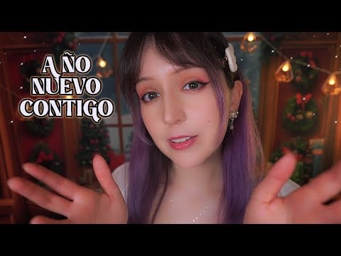 ⭐ASMR Besitos y Caricias de Año Nuevo 💫 Te acompaño hasta que duermas 