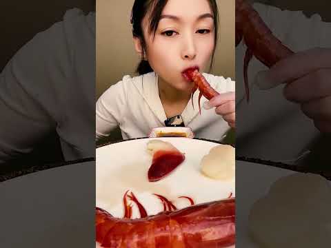 🦐🎉 ASMR Seafood Mukbang 🌟💫😋  해산물 소리 Feast #ASMRSeafood #먹방