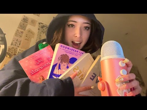 asmr spicy book recs and current reads 🌶️💘