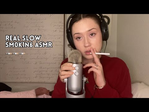 ASMR FUM4ND0 EXTREMADAMENTE LENTITO🤍✨ASMR CHILE