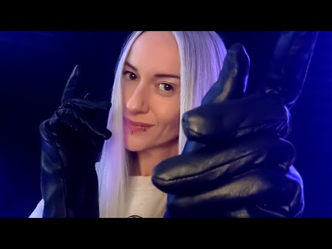 ASMR | Leather Glove triggers...with no plan (light trigger/hand sounds/personal attention)