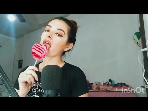 chupando paleta 🍭mientras te hago dormir 😏 ASMR español