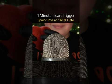 1 Minute Heart Trigger!! ❤️ #asmr