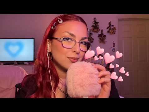 ASMR ☆ Fast but Gentle Scalp Massage for DEEP SLEEP (fluffy mic sounds, mouth sounds, visuals)