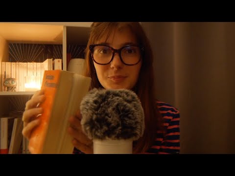 {ASMR FR} On fouille dans mon sac de cours 🤓