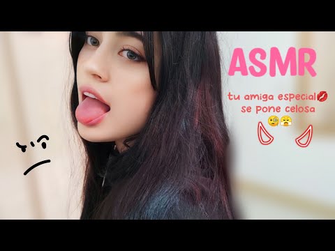 ASMR- TU AMIGA ESPECIAL😏, SE PONE CELOSA DE TU NOVIA 👩