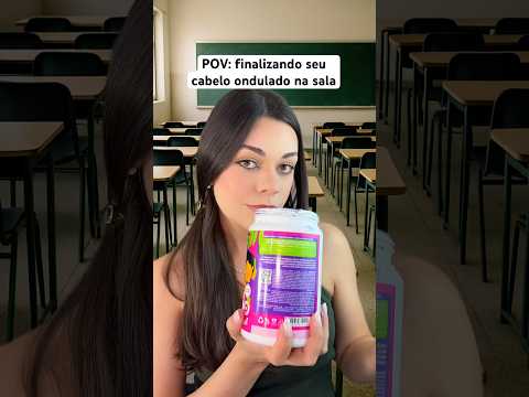POV: finalizando seu cabelo ondulado na sala #asmr #asmrbrasil #shorts #cacho