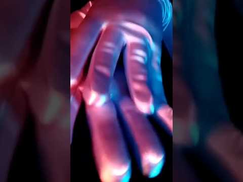 Floating Satin Gloves in a Thunderstorm ⛈️ #asmrlikeasandbox #triggersforsleep #handmovementsasmr