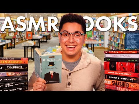 The ASMR Librarian | Barnes & Noble Library Roleplay | Books & More!