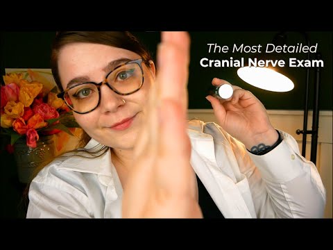 The Most Detailed Cranial Nerve Examination (Testing, Indication Trigger) 🩺 Medical ASMR Roleplay