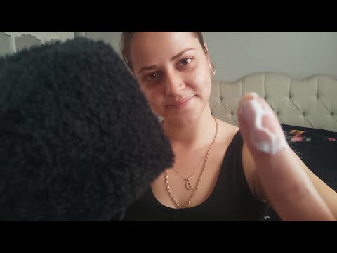 Krem sesi ve havlu sesiyle uyuyacaksin bugün ❤️| Asmr Türkçe