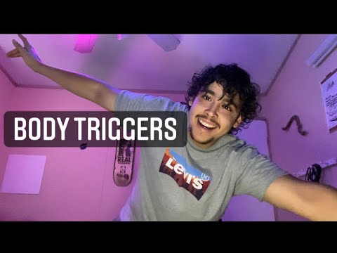 ASMR | Body triggers by a guy
