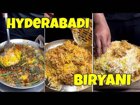 hyderabadi biryani ASMR || Mutton biryani || Biryani lovers #biryani #asmr