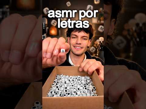 HAGO EL ASMR DE LA LETRA QUE ME SALGA #asmr #asmrsounds #relax