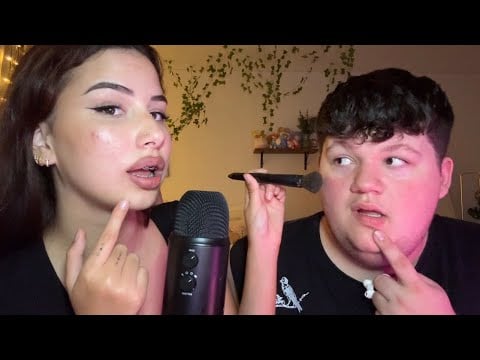 ASMR Trying To Give My Friend Tingles 