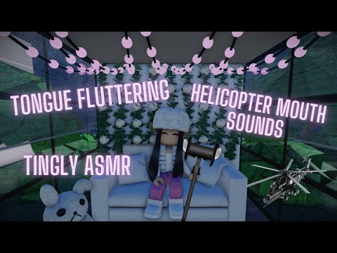 Roblox ASMR ⚠️tongue fluttering & helicopter mouth sounds for DEEP TINGLES⚠️