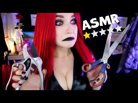 АСМР [RP] Ужасный Парикмахер 😱💇 ASMR Worst Reviewed Hairdresser ✂💇‍♂