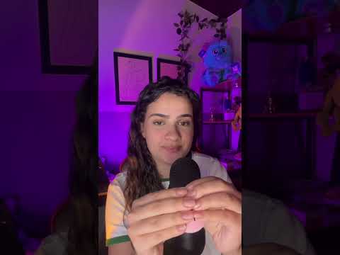 MINHA PRIMA FAZENDO ASMR