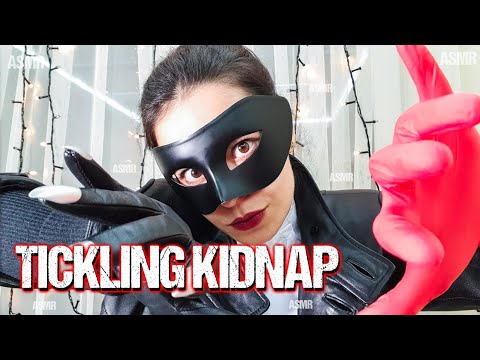 ASMR 😈 ASMR TICKLE 😈 ASMR ROLEPLAY, TICKLE, ASMR LEATHER, ASMR NURSE, ASMR KIDNAP, ASMR GLOVES